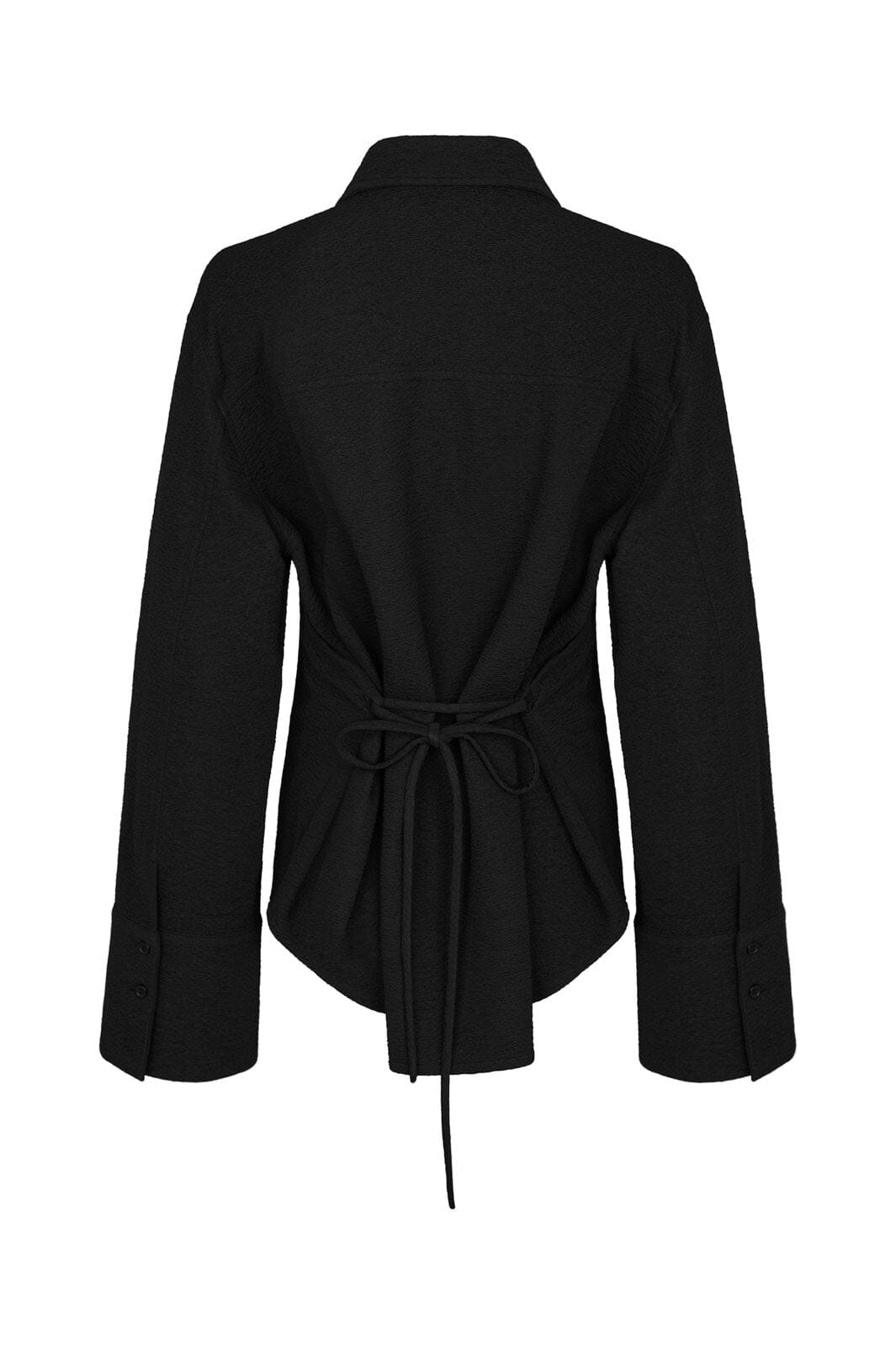 Neo Noir - Waldita Structure Shirt 166244 - 100 - Black