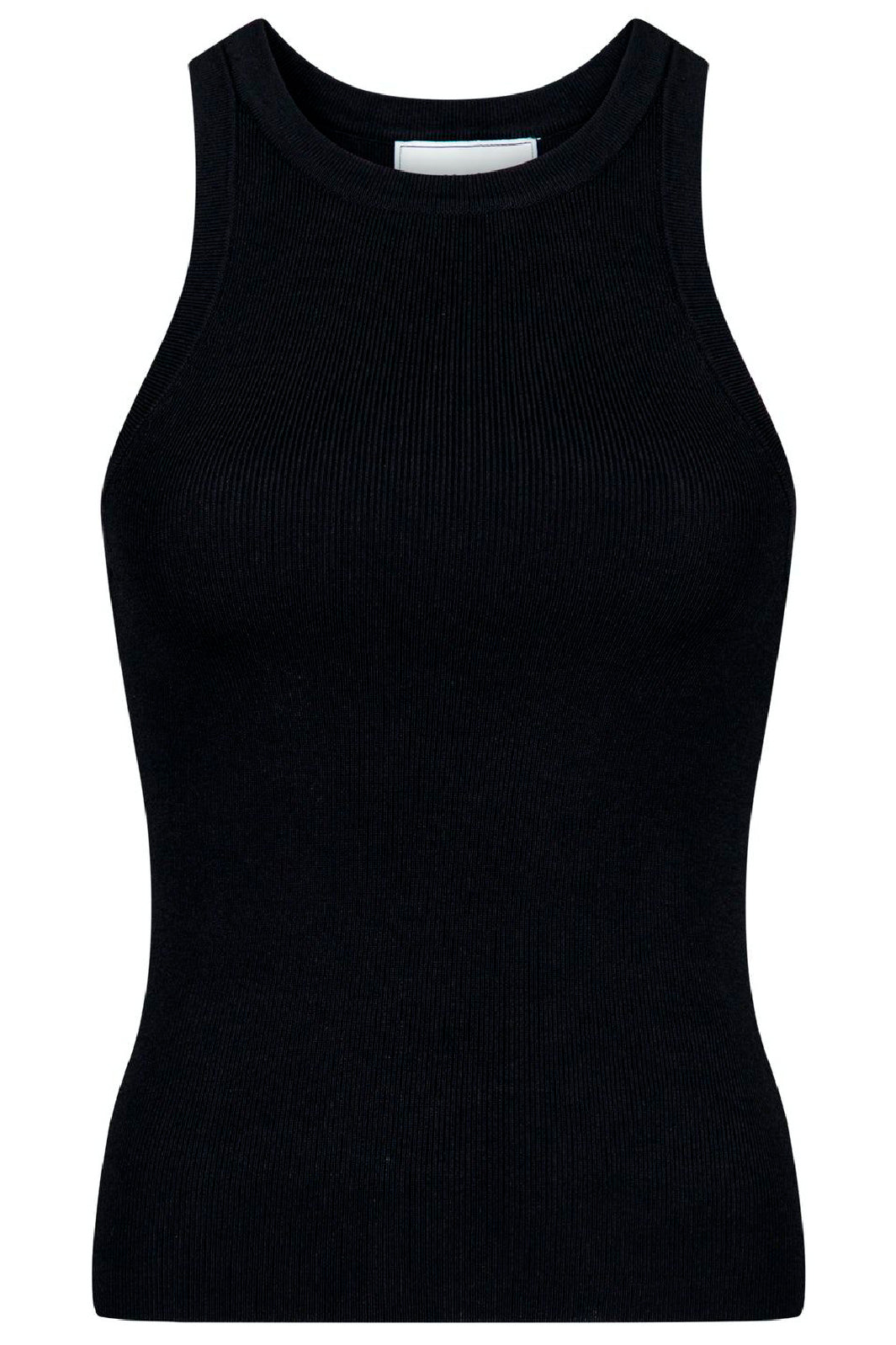 Neo Noir - Willy Knitted Top - Black Toppe