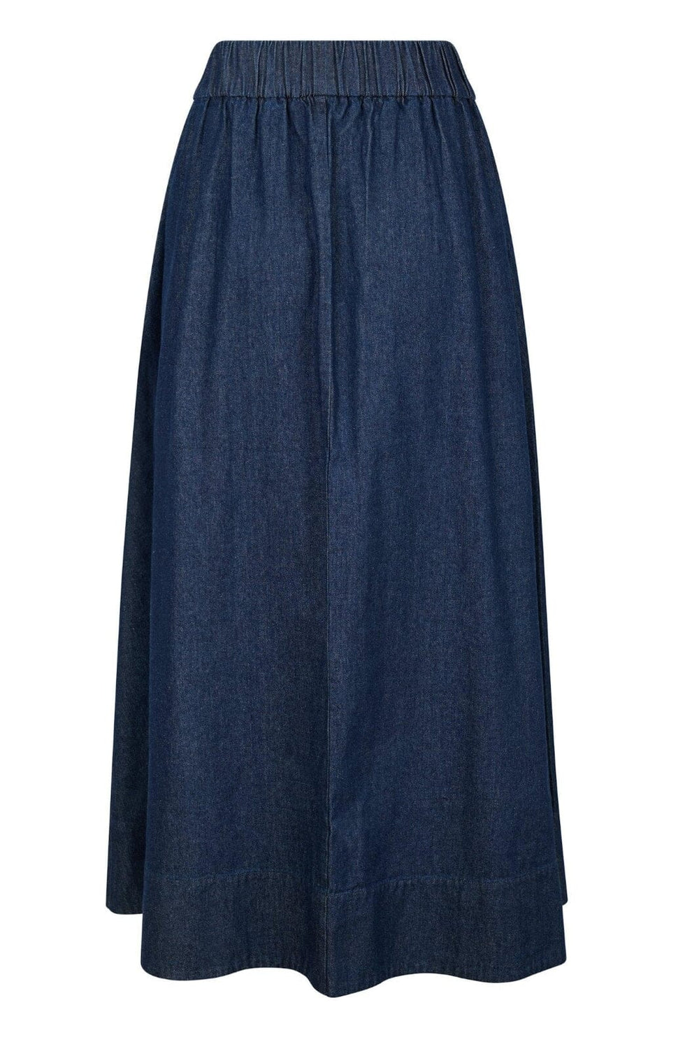 Neo Noir - Yara Denim Long Skirt - Dark Blue Nederdele
