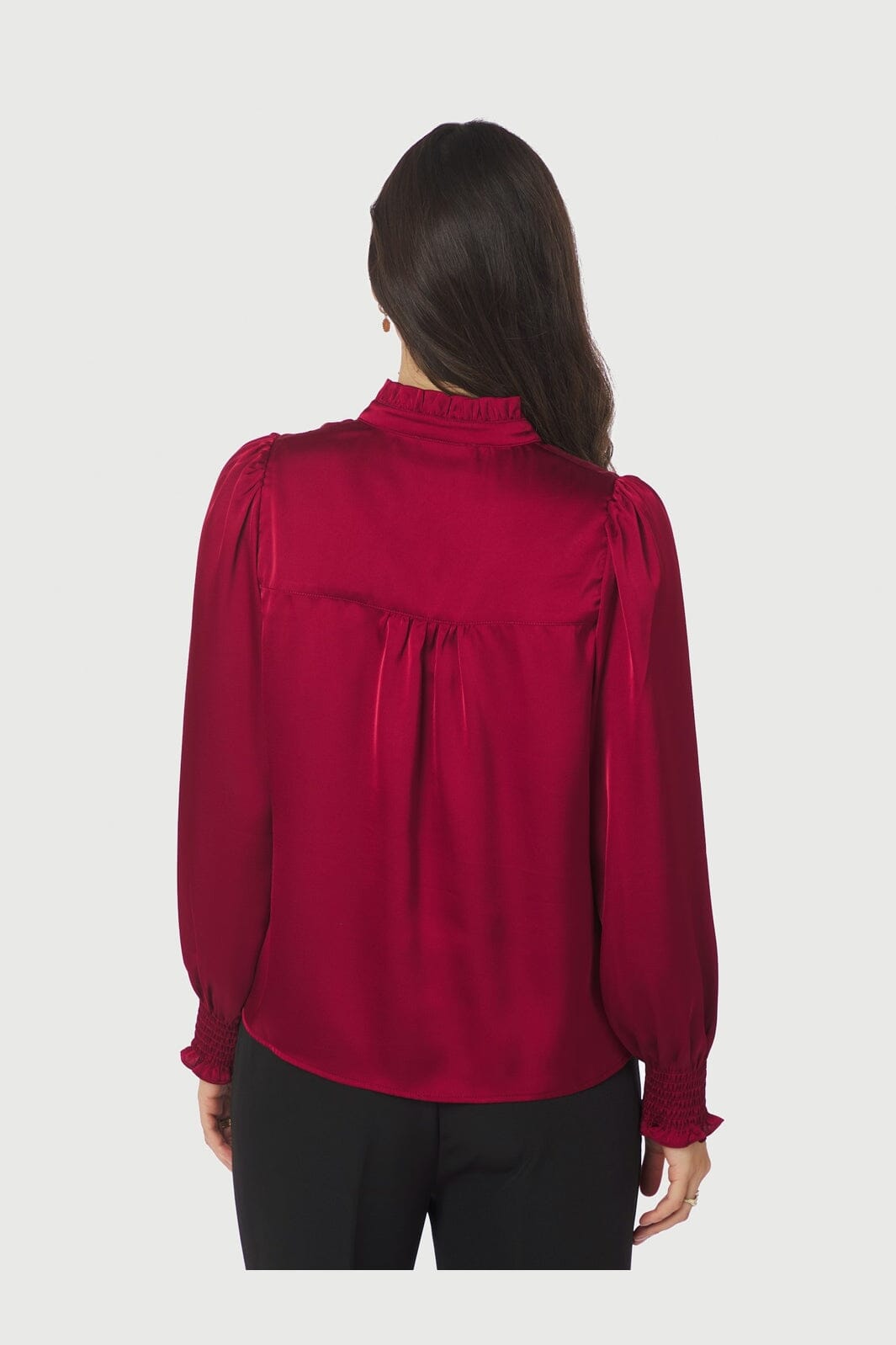 Neo Noir - Zamola Blouse 166450 - 321 - Dark Red