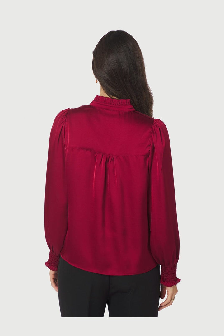 Neo Noir - Zamola Blouse 166450 - 321 - Dark Red