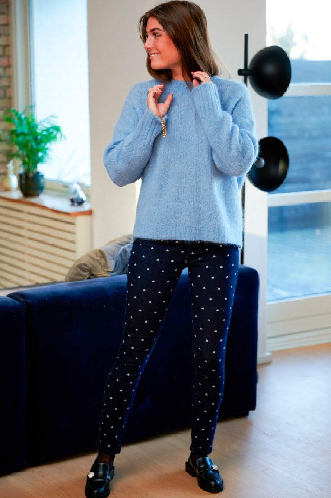 Noella - Demi Print Jeans - Denim