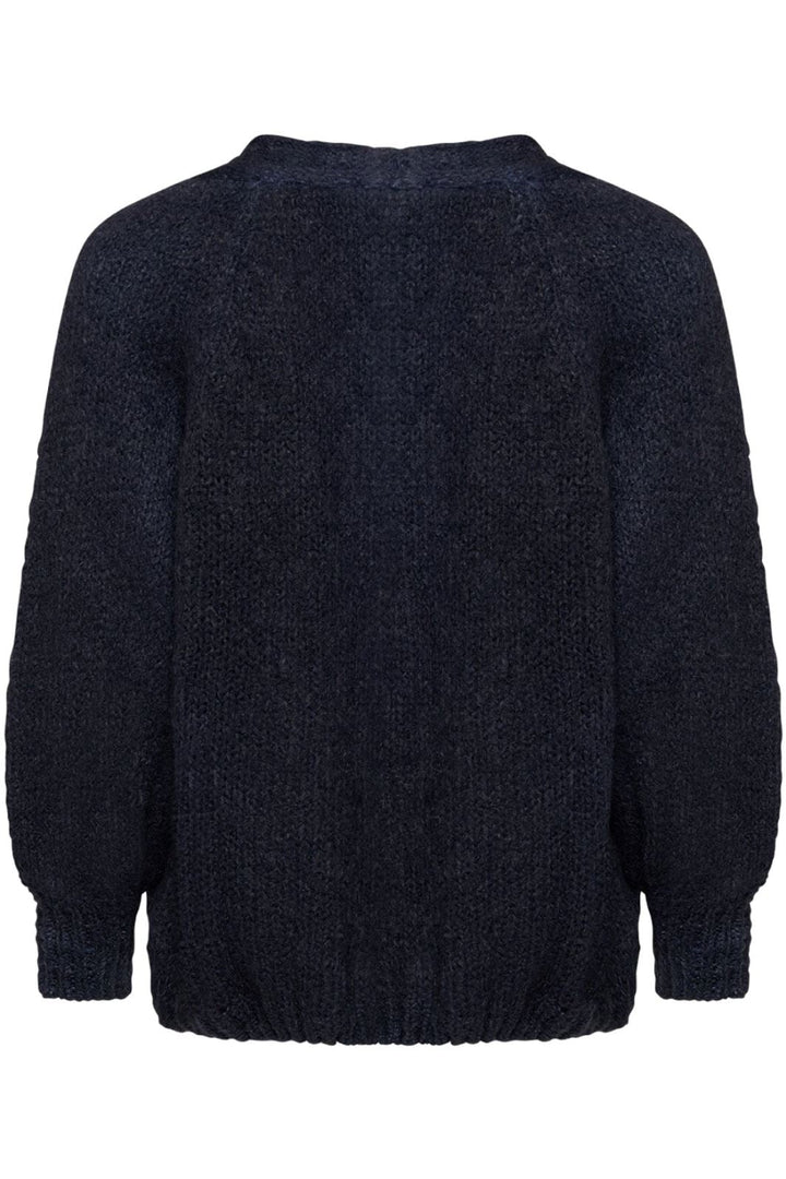 Noella - Fora Knit Cardigan - 007 Navy Cardigans