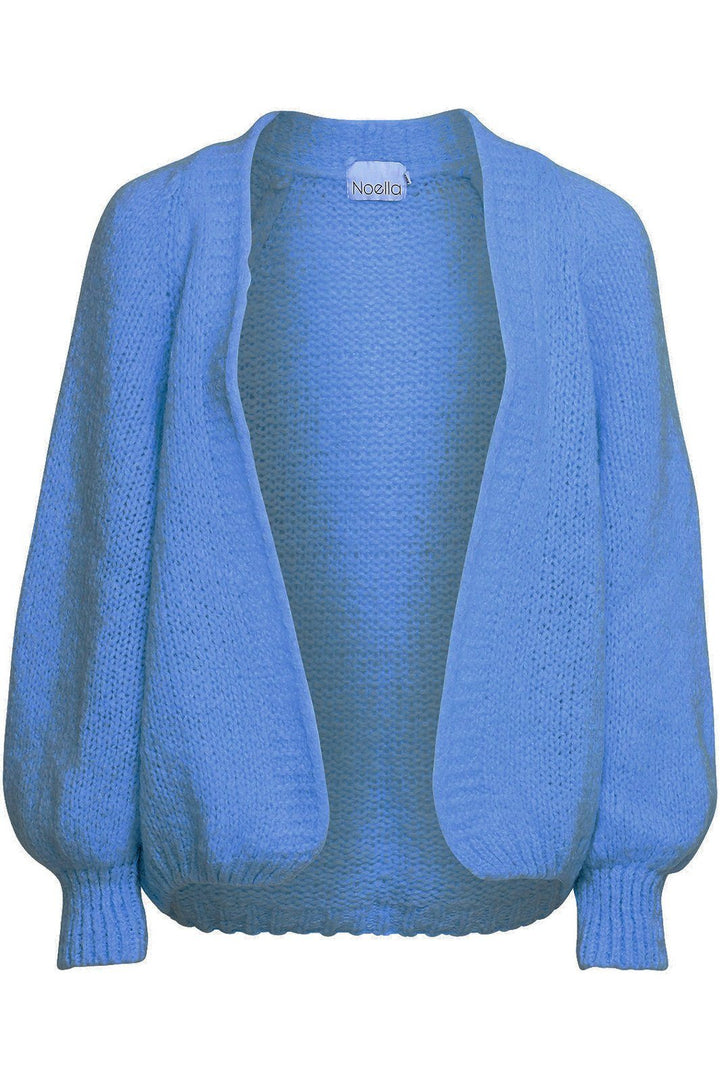 Noella - Fora Knit Cardigan - Blue Cardigans
