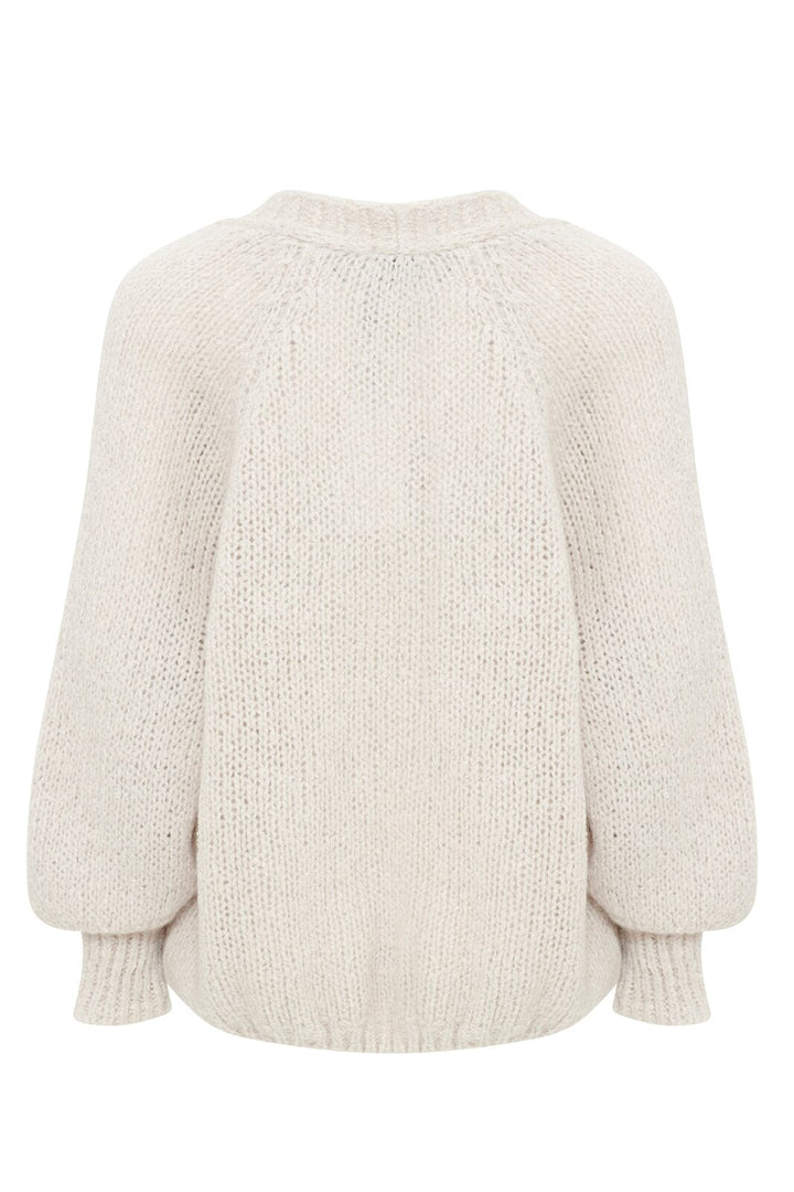 Noella - Fora Knit Cardigan - Sand Cardigans