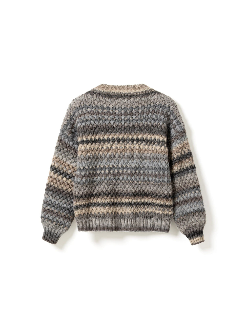 Noella - Gio Knit Sweater 12165005 - 906 - Light Grey Mix Strikbluser