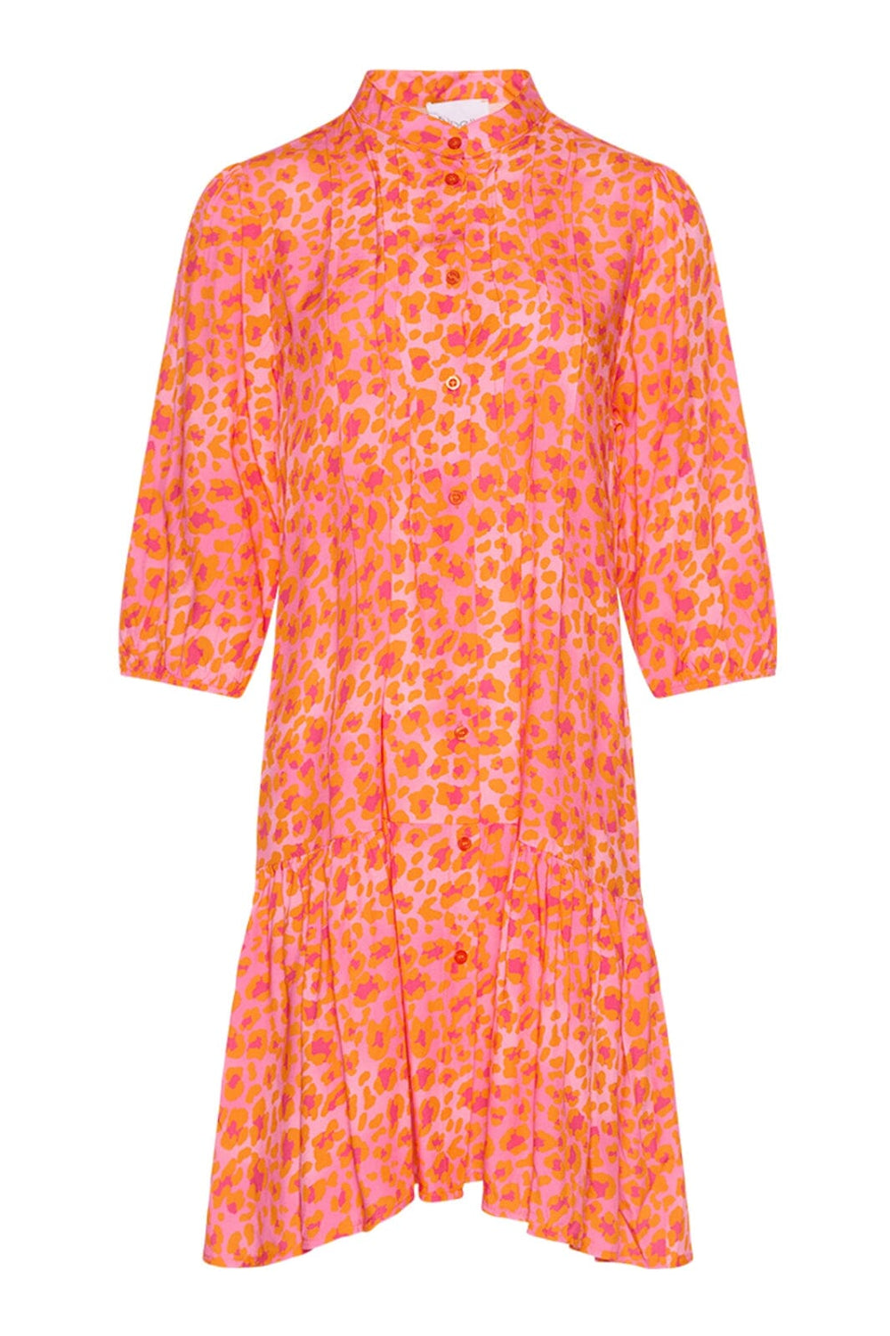 Noella - Imogene sh. Dress - Orange Mix Kjoler
