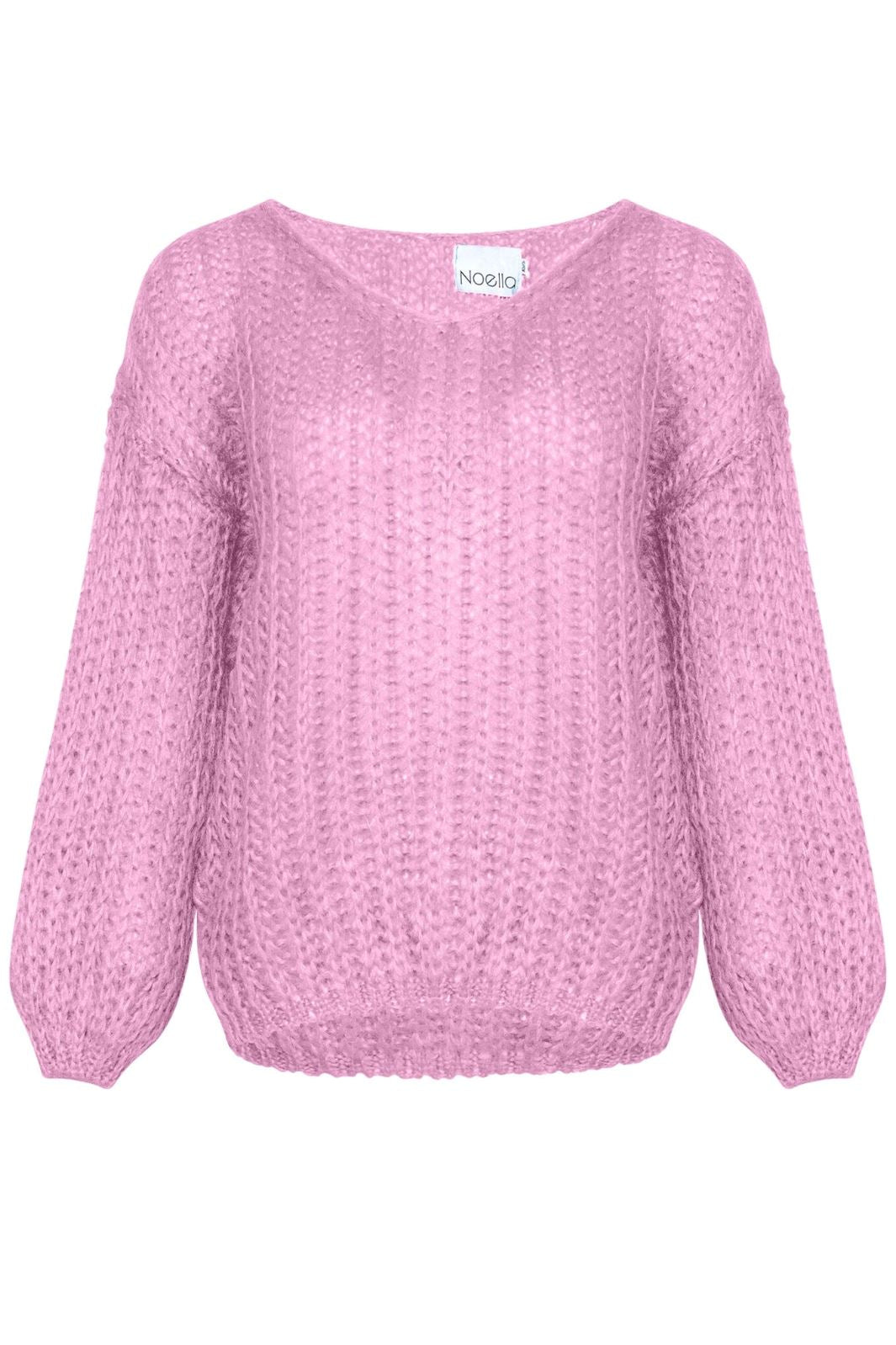 Noella - Joseph Knit Sweater - 599 Dusty Pink Strikbluser