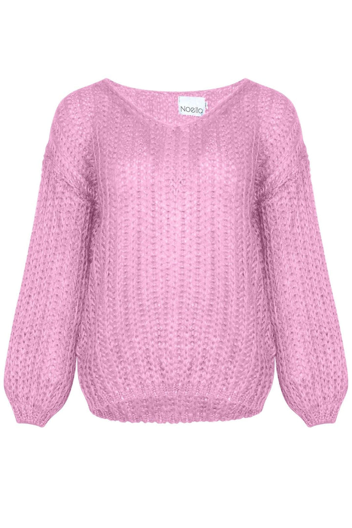 Noella - Joseph Knit Sweater - 599 Dusty Pink Strikbluser