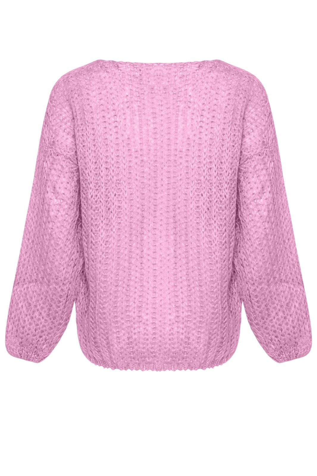 Noella - Joseph Knit Sweater - 599 Dusty Pink Strikbluser