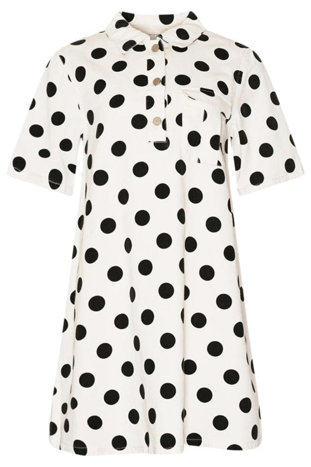 Noella - Jozie Dress 13280003 - 1323 Carmella White Print Kjoler