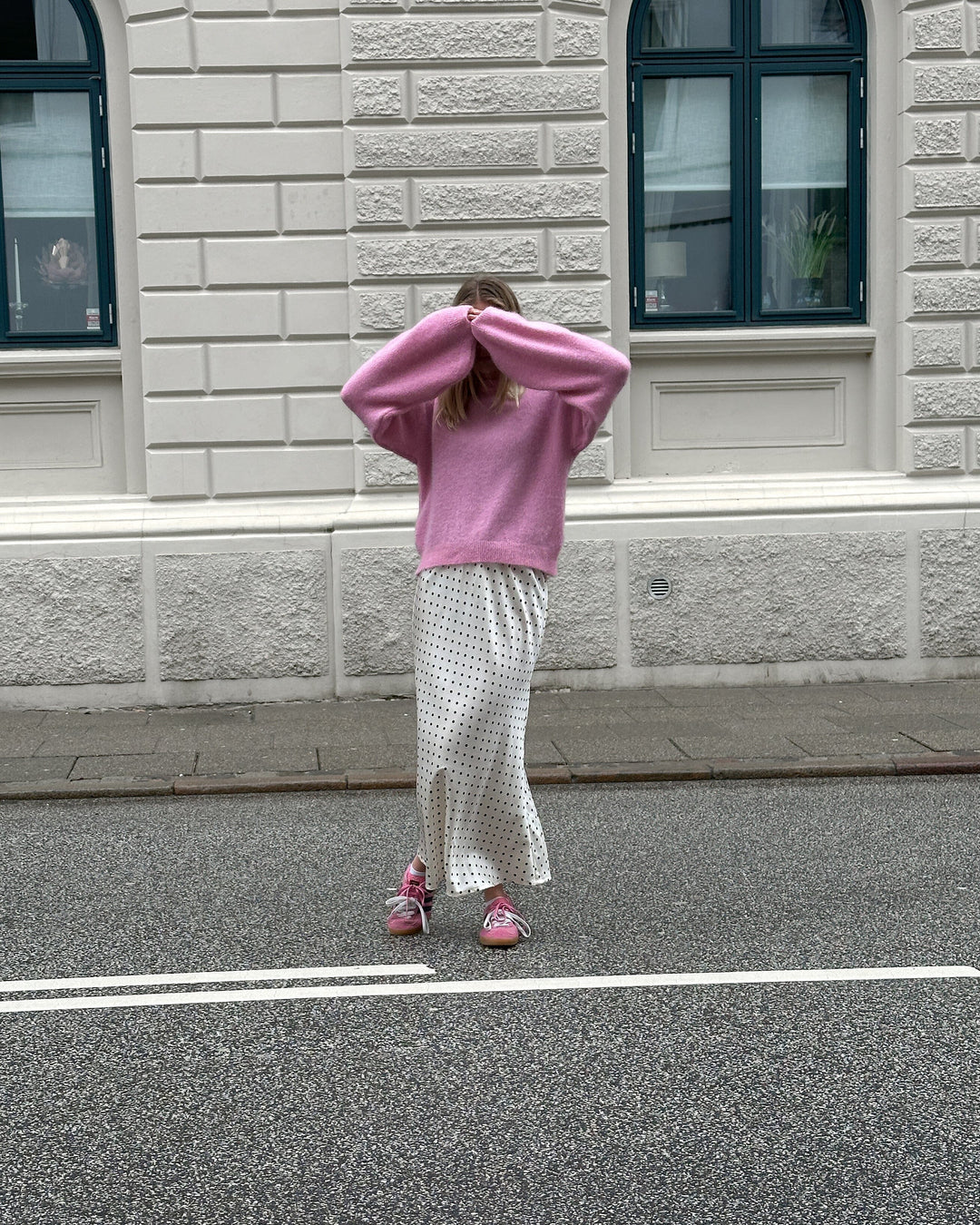 Noella - Kae Knit 12940085 - 549 - Blush Strikbluser