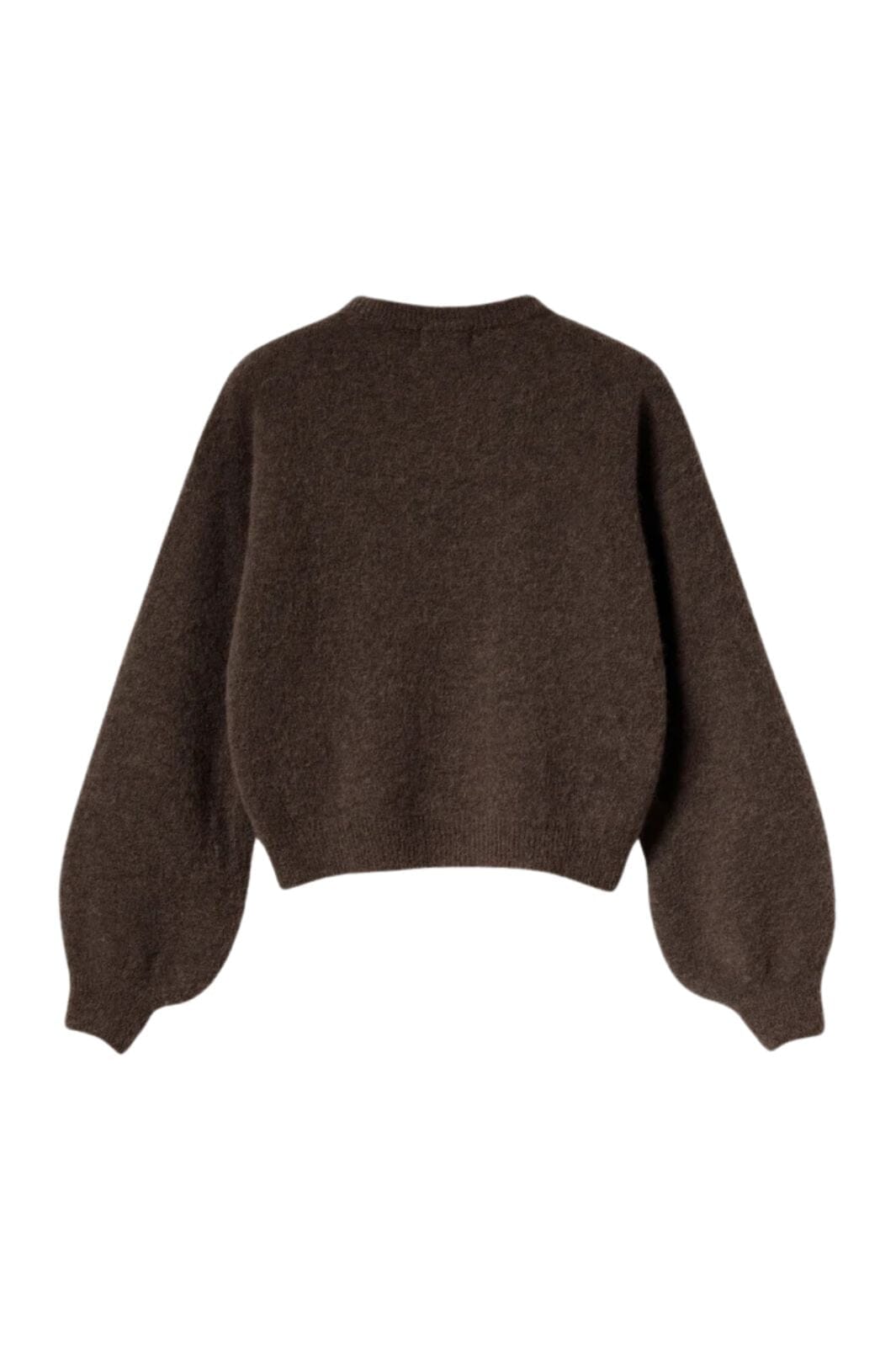 Noella - Kae Knit 12940085 - 674 - Chocolate Strikbluser