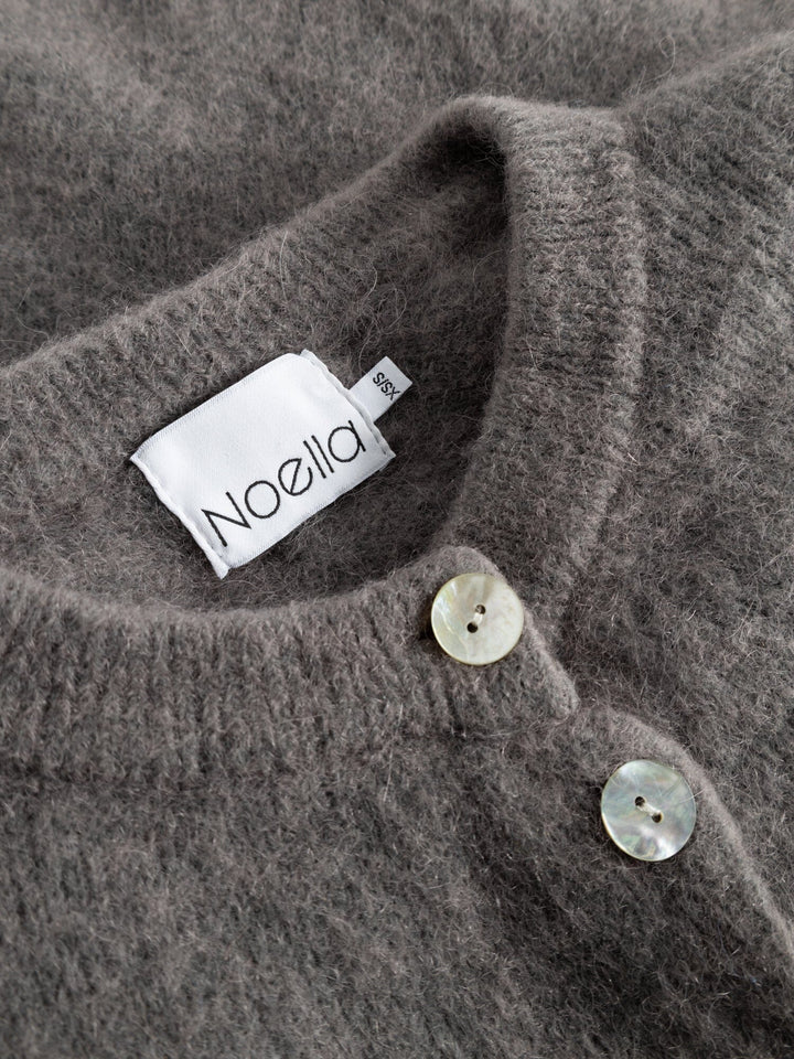 Noella - Kae Knit - 173 Coffee Strikbluser