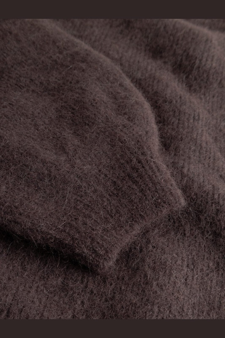 Noella - Kae Knit Cardigan 12940084 - 674 - Chocolate