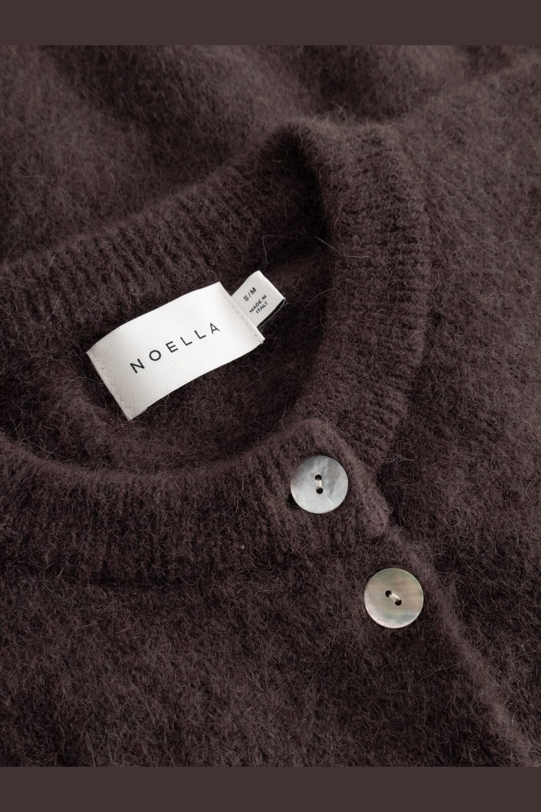 Noella - Kae Knit Cardigan 12940084 - 674 - Chocolate