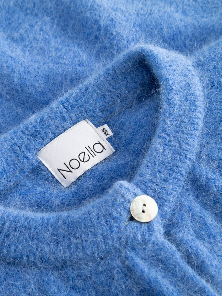 Noella - Kae Ss Knit Cardigan 12940086 - 1386 - Dove Blue Cardigans