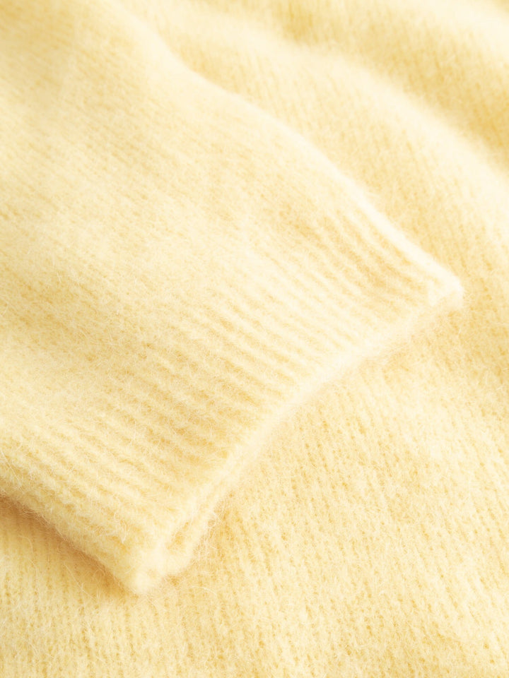 Noella - Kae Ss Knit Cardigan 12940086 - 260 - Light Yellow Cardigans