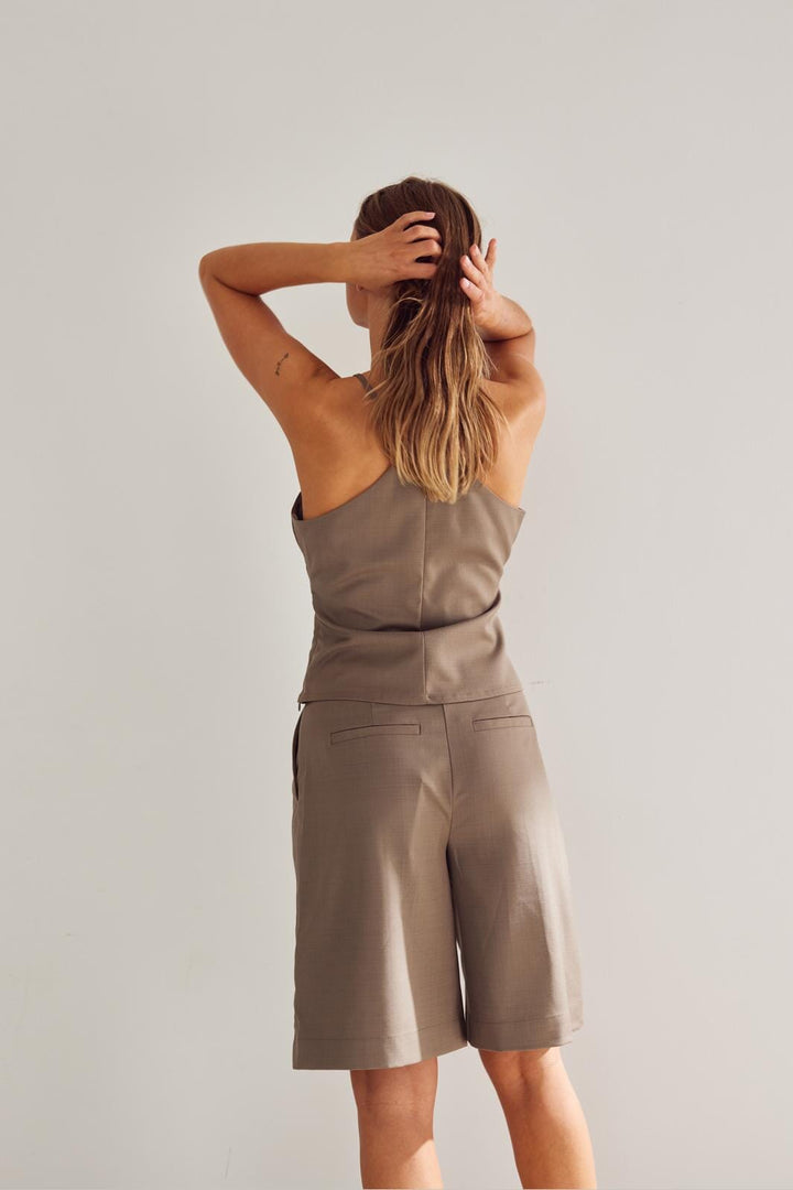 Noella - Kaziana Shorts 12700031 - 1290 Timber Brown