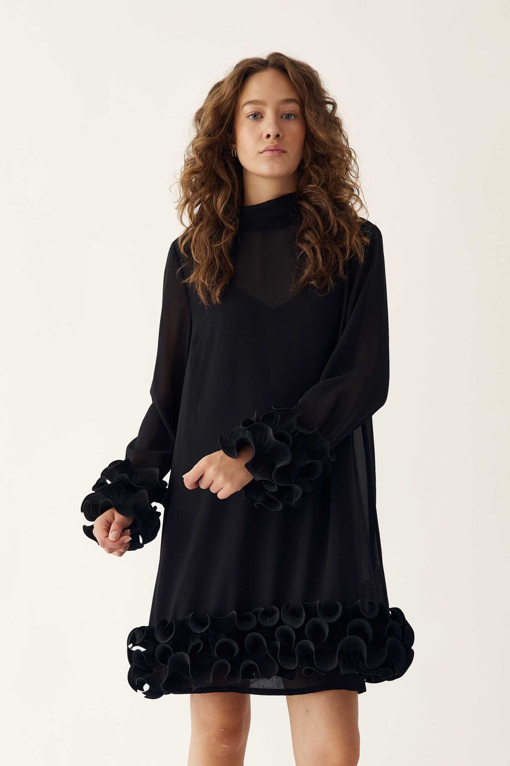 Noella - Latania Dress 14510001 - 004 - Black Kjoler