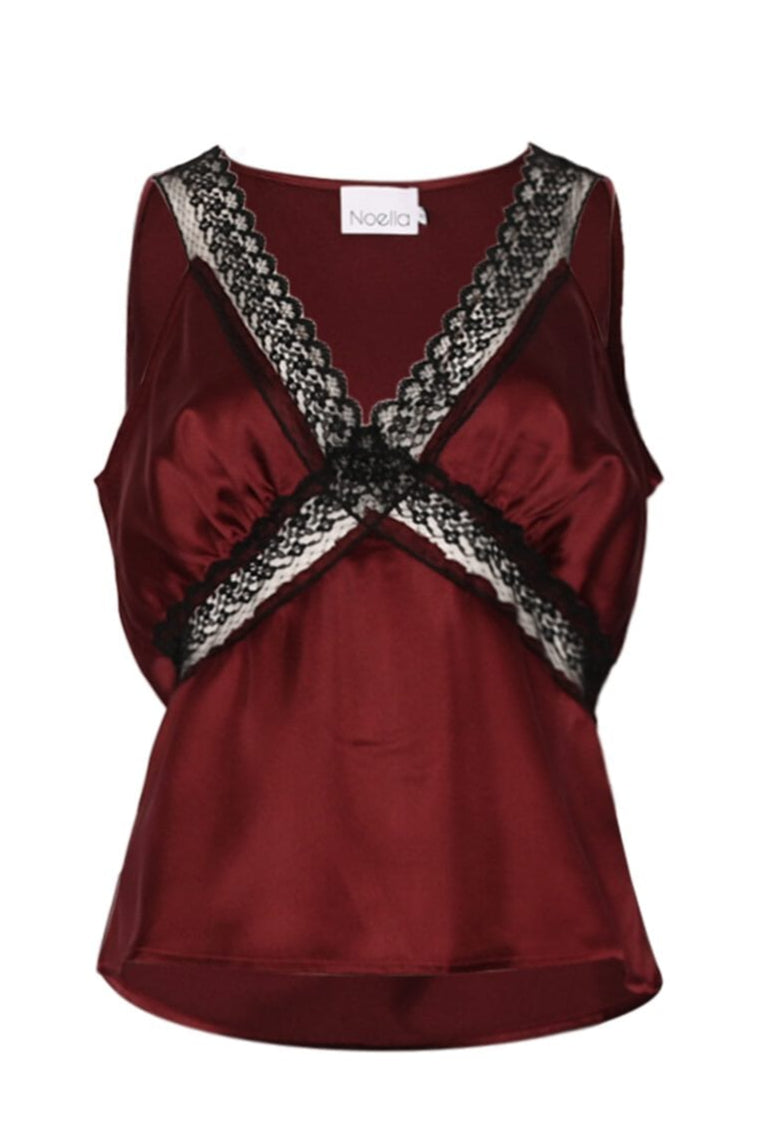 Noella - Laurentina Blouse 14050002 - 1355 - Dusty Mahogany