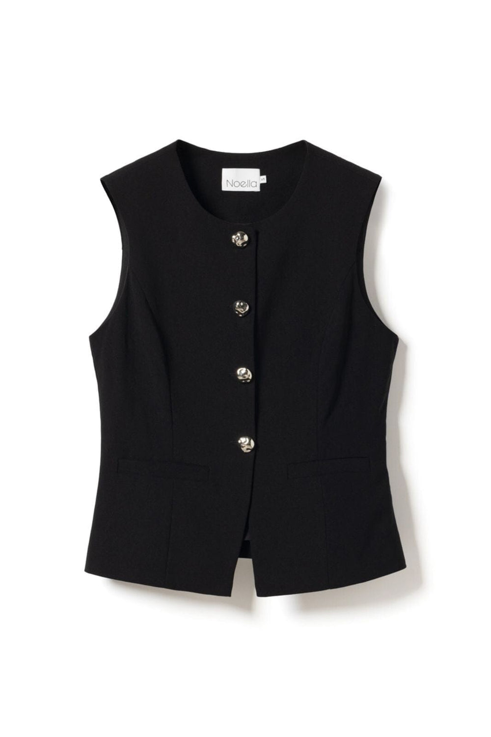 Noella - Lauressa Vest 14570002 - 004 - Black Toppe