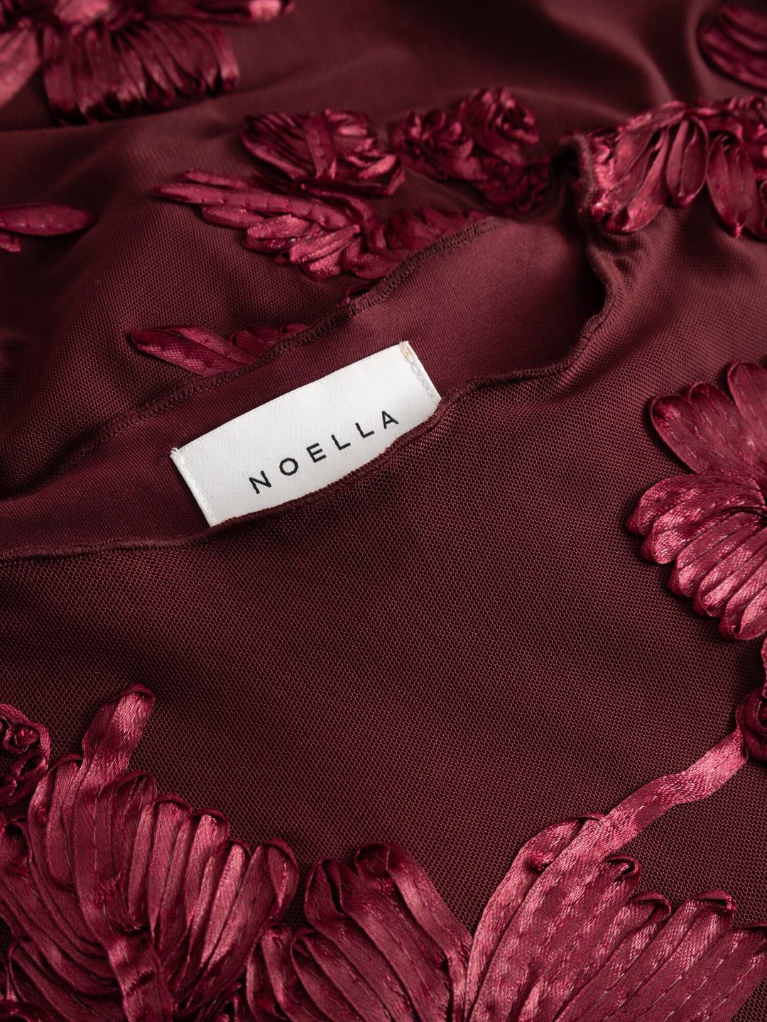 Noella - Lavinia L/S Dress 13500002 - 1393 - Winetasting Kjoler