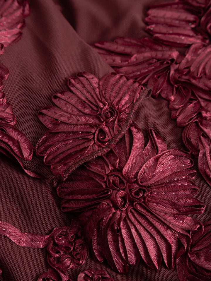 Noella - Lavinia L/S Dress 13500002 - 1393 - Winetasting Kjoler