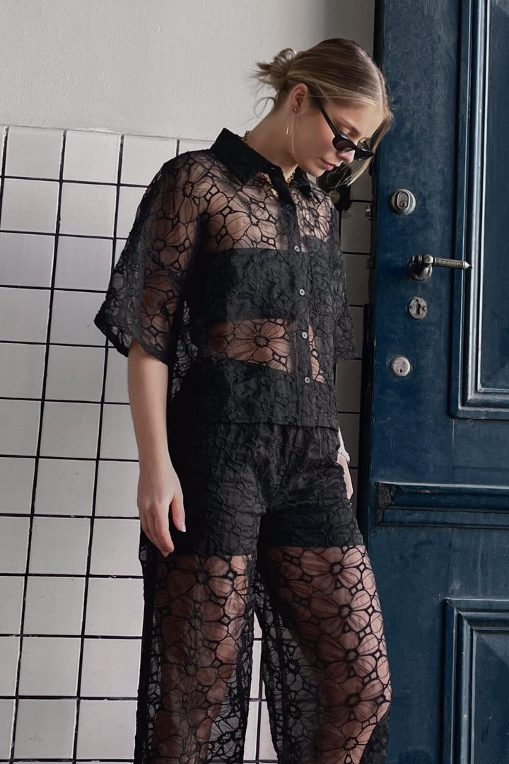 Noella - Lexi Shirt 13340001 - 004 Black Skjorter