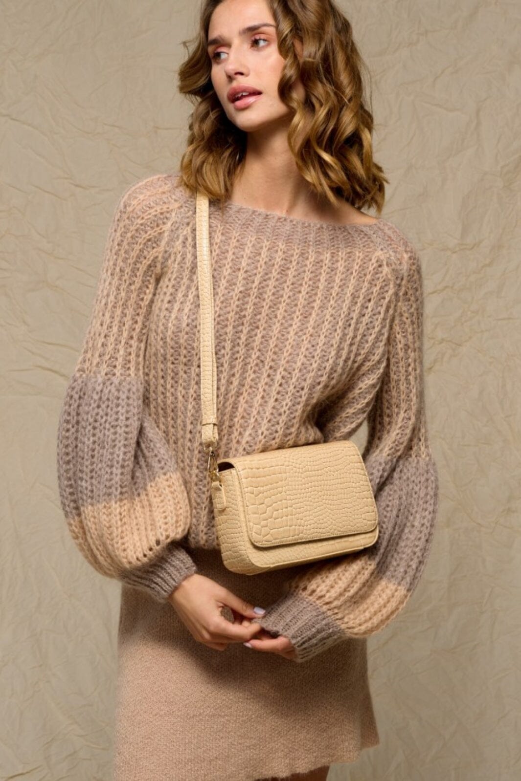 Noella - Liana Knit Sweater - Sand
