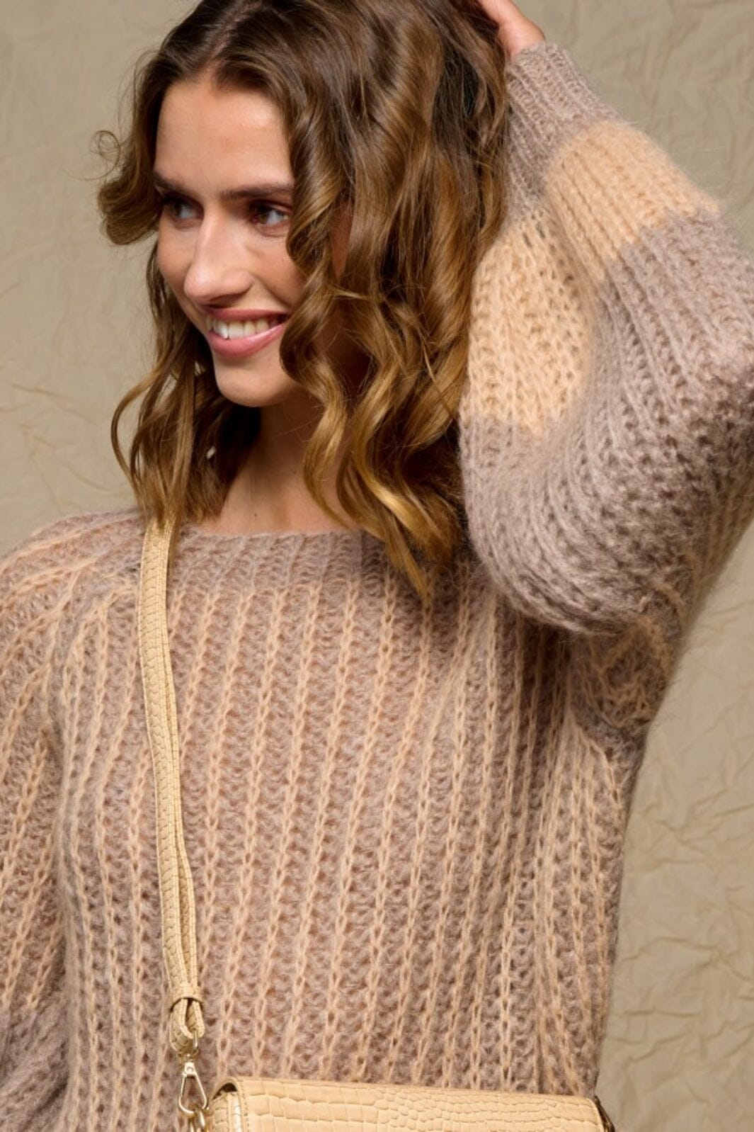 Noella - Liana Knit Sweater - Sand