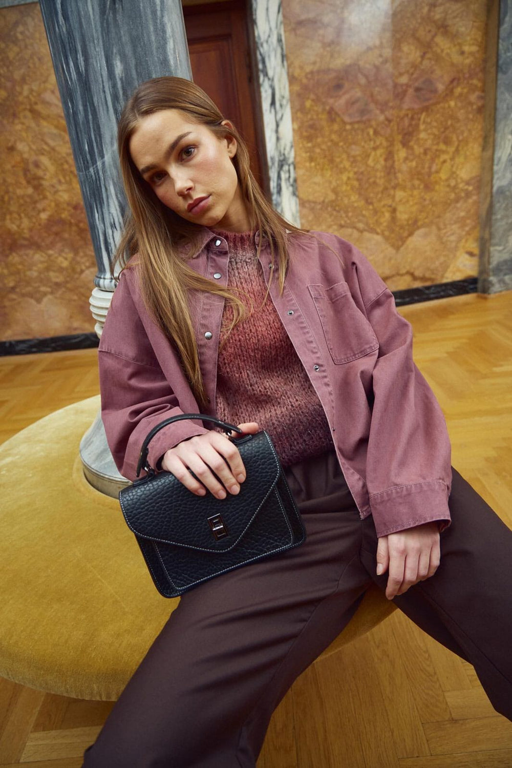 Noella - Liara Shirt 13910003 - 1369 - Crushed Berry