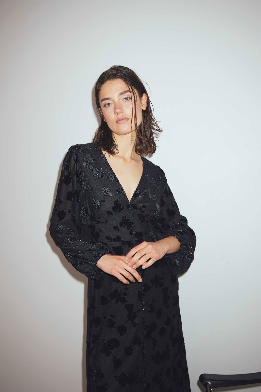 Noella - Lilith Maxi Dress 14600003 - 004 - Black Kjoler