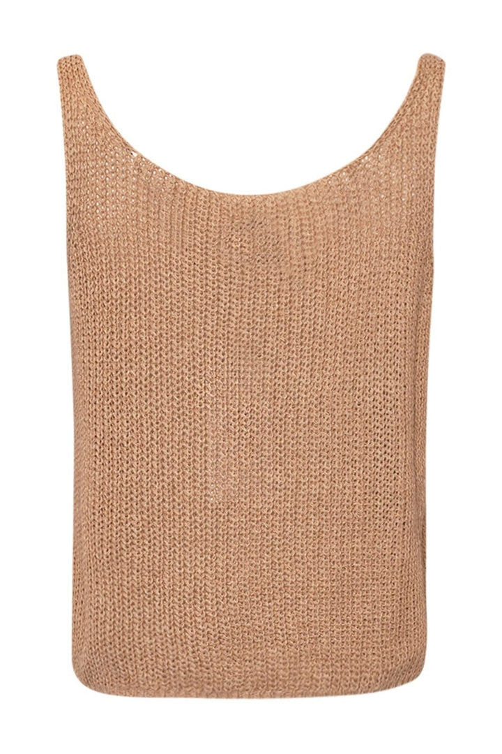 Noella - Louisa Knit Top 13200001 - 1317 - Oyster Melange