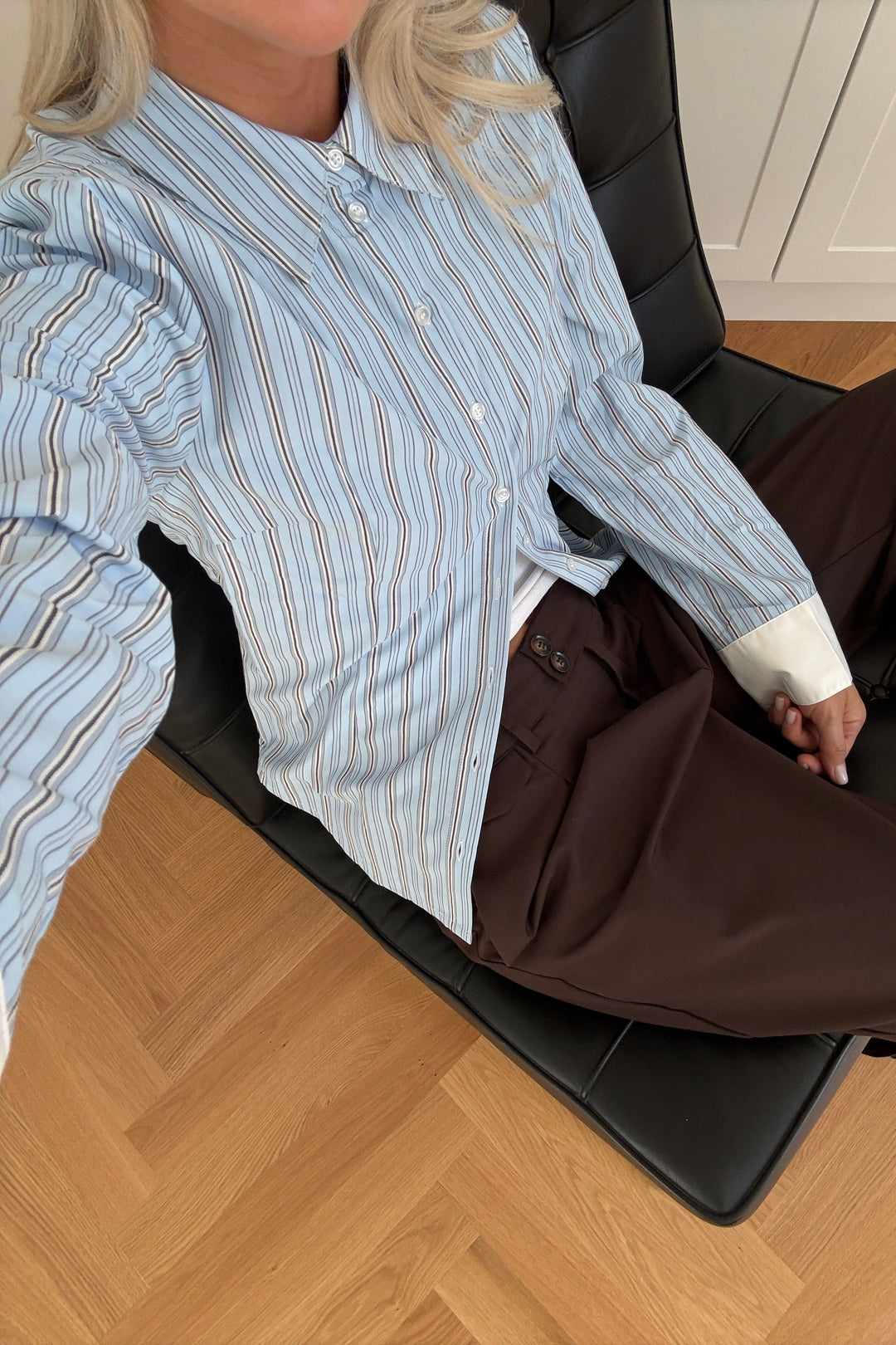 Noella - Loyce Shirt 14300001 - 1398 - Coetta Blue Stripe Skjorter