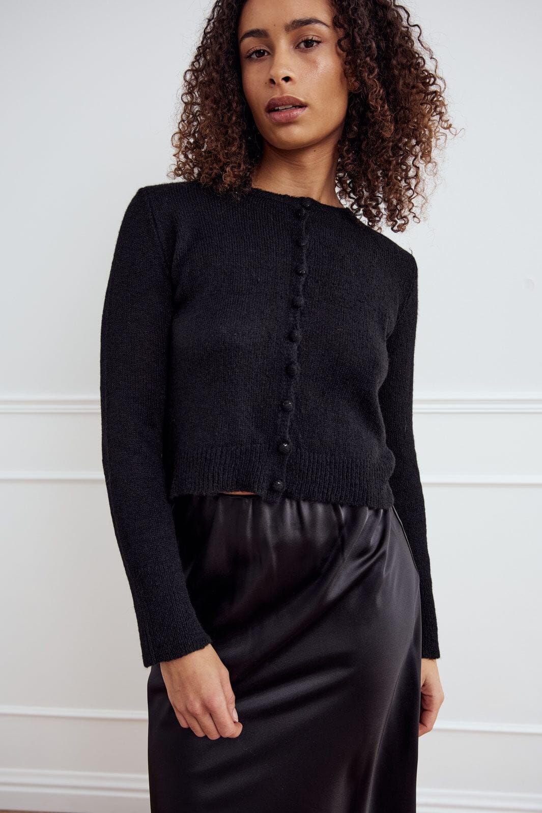 Noella - Lya Knit Cardigan 13980002 - 004 - Black