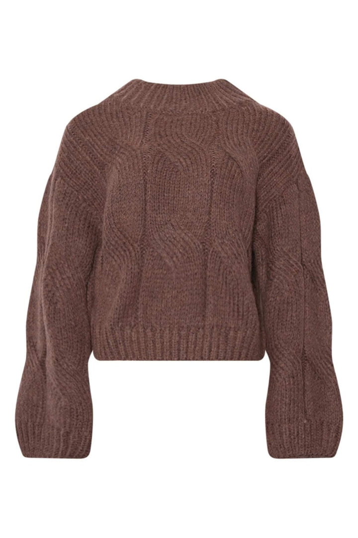 Noella - Lynx Knit 13780001 - 1251 - Morel Strikbluser