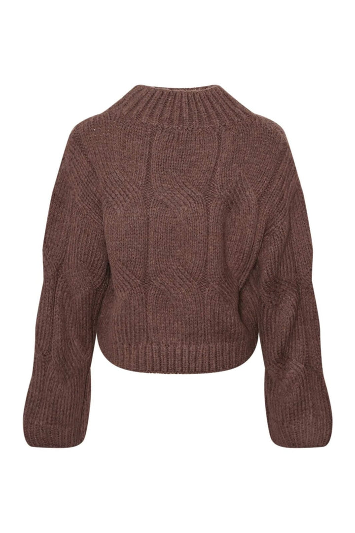 Noella - Lynx Knit 13780001 - 1251 - Morel Strikbluser