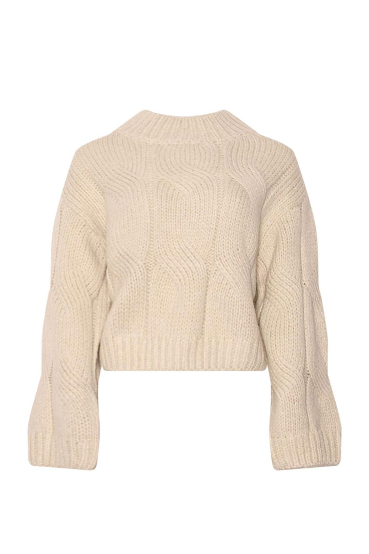 Noella - Lynx Knit 13780001 - 974 - Ivory Strikbluser