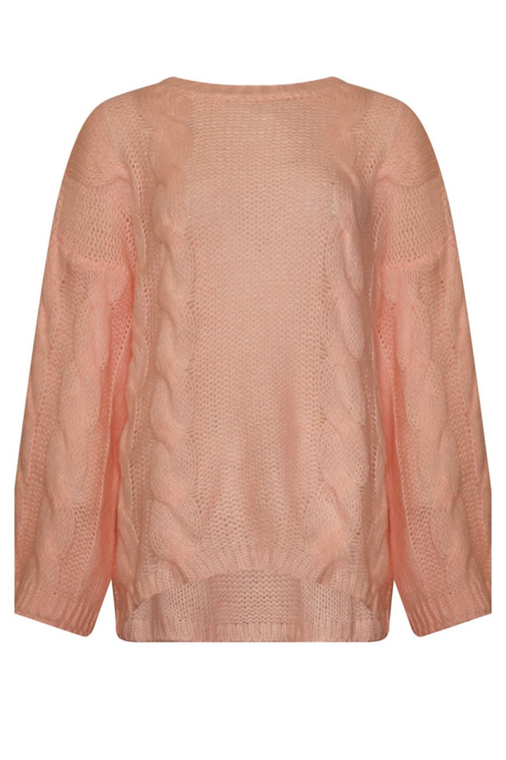 Noella - Lyza Knit 14190001 - 599 - Dusty Pink Strikbluser