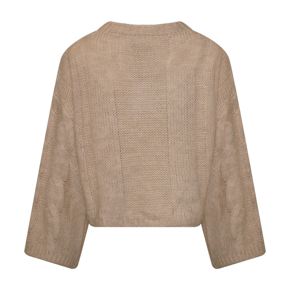 Noella - Lyza Sh Knit 14190002 - 974 - Ivory Strikbluser