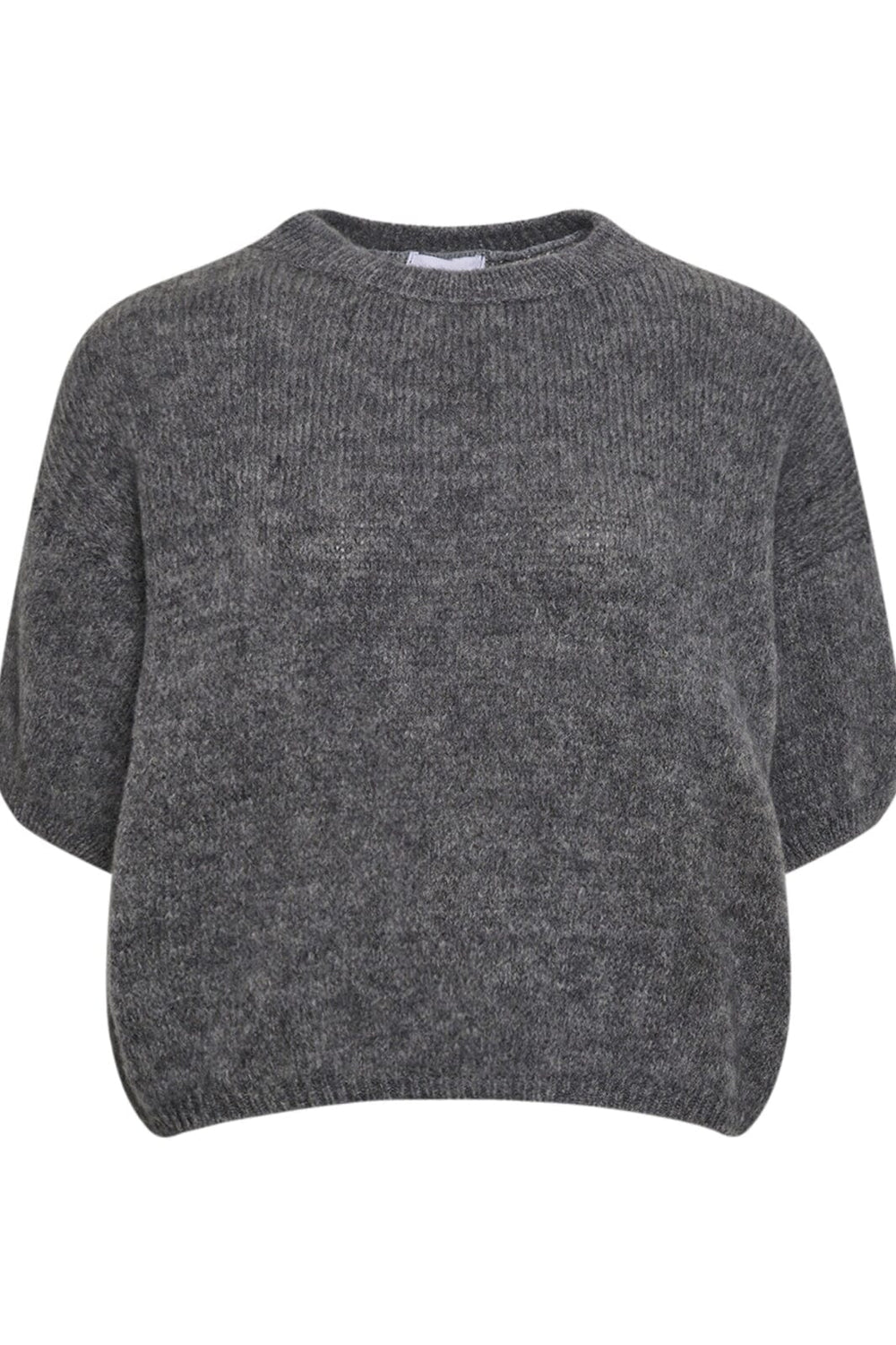 Noella - Mimi Knit Jumper - 218 Grey Strikbluser