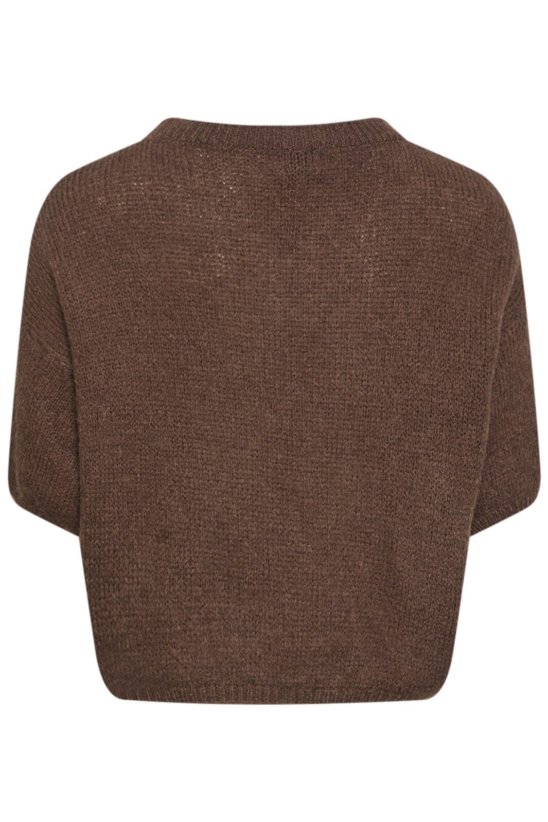 Noella - Mimi Knit Jumper - 548 Dark Brown Strikbluser