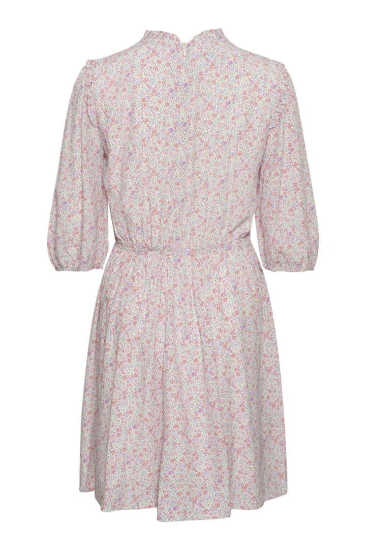 Noella - Rika Maxima Dress - Cream/Rose Mini Flower