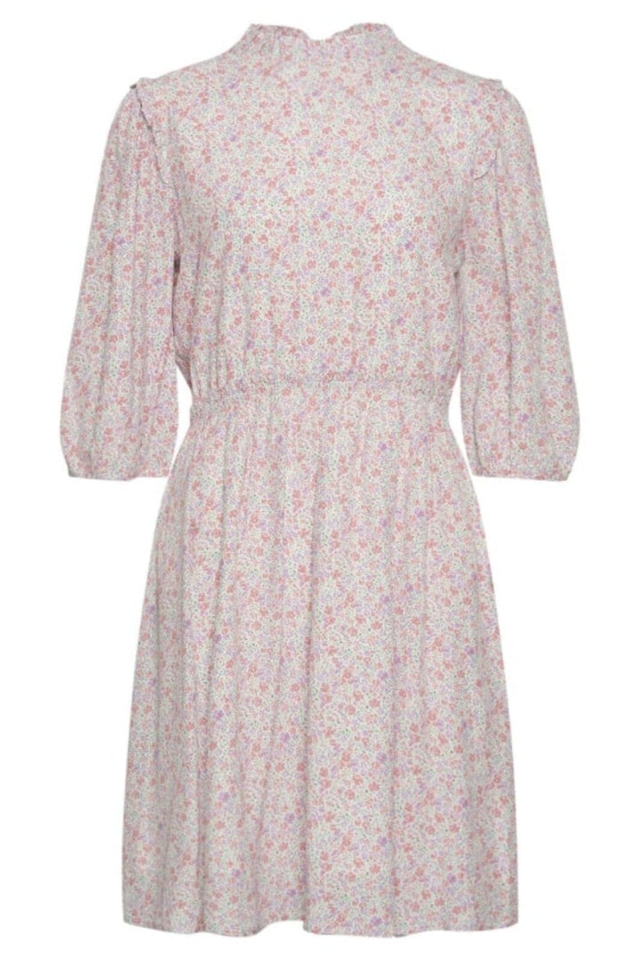 Noella - Rika Maxima Dress - Cream/Rose Mini Flower Kjoler