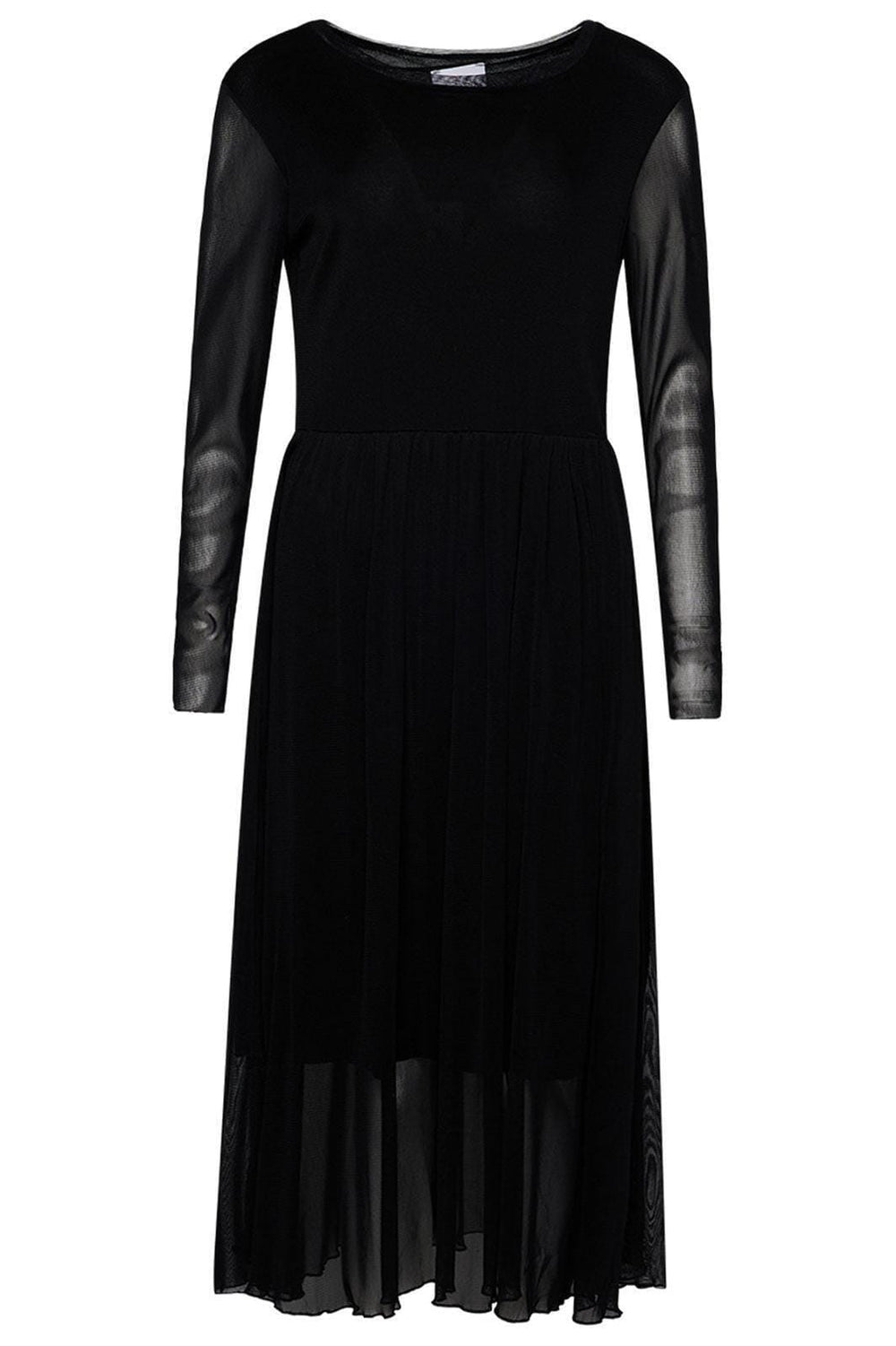 Noella - Sadie Mesh Dress - Dark Blue Kjoler