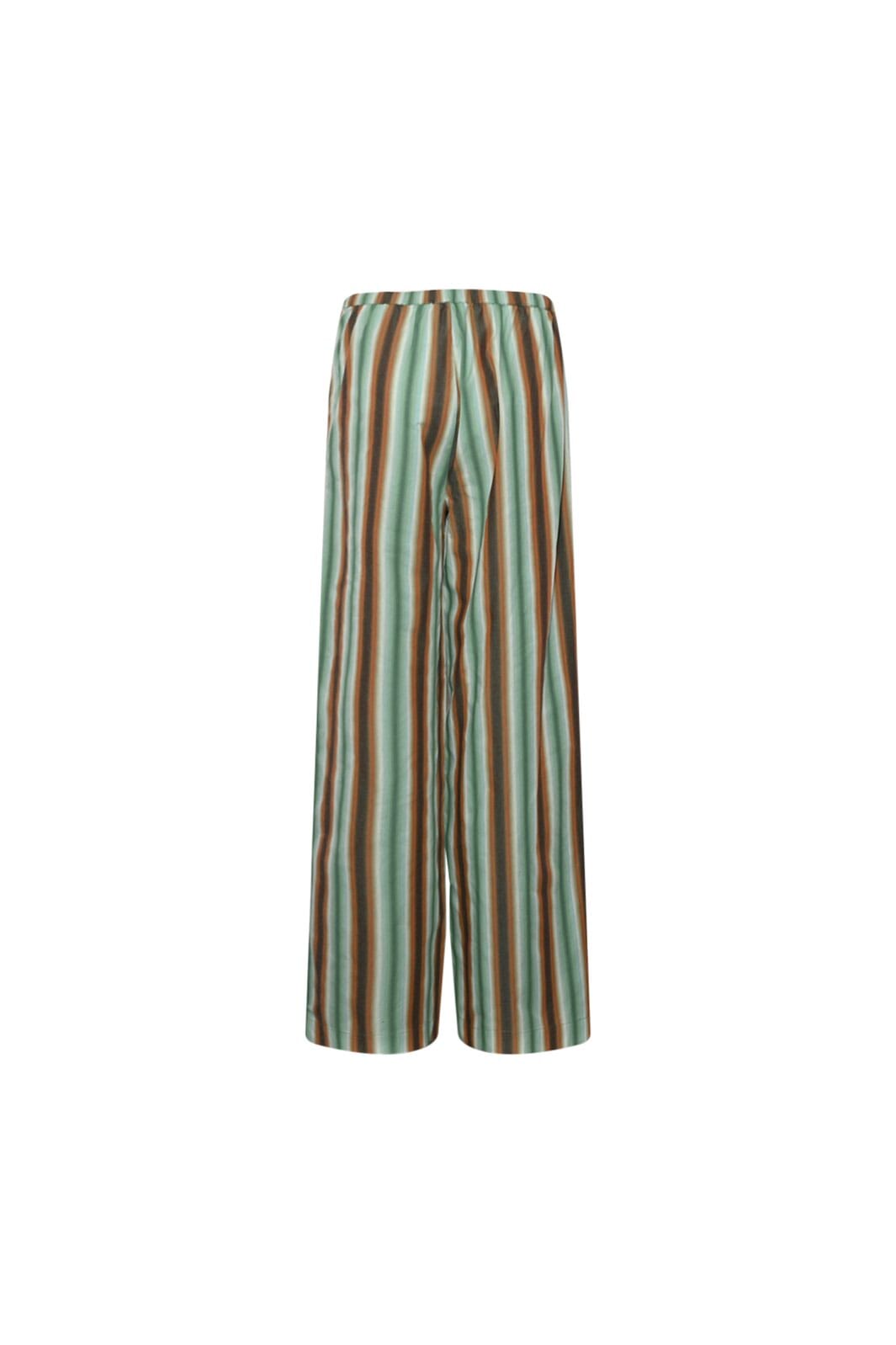 Noella - Samira Pants 13900002 - 1368 - Cosma Green Stripe