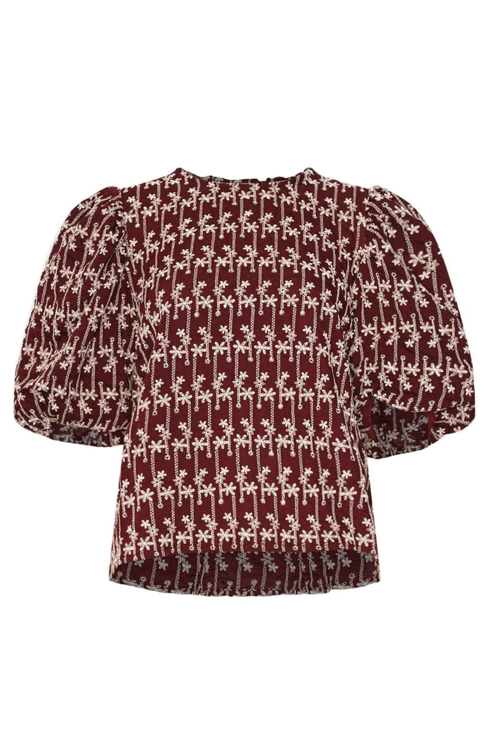 Noella - Shelly Blouse 13750002 - 1355 - Dusty Mahogany