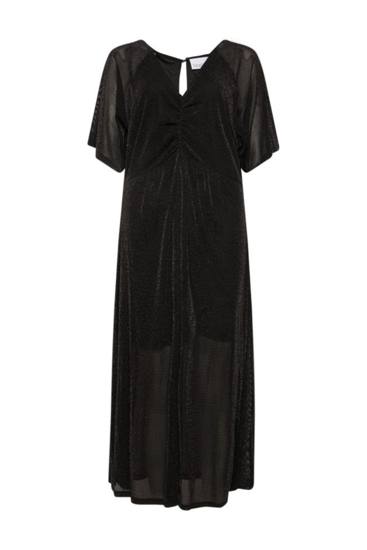 Noella - Vienna Midi Dress - 004 Black Kjoler