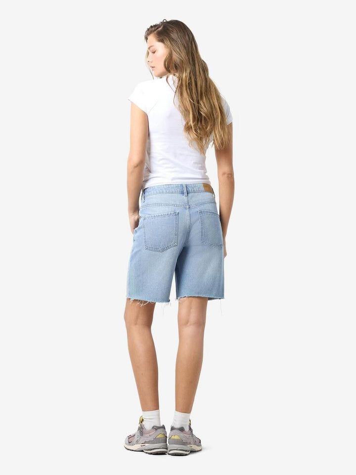 Noisy May - Nmholla Nw Loose Shorts Az425Lb - 4723602 Light Blue Denim